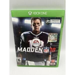 Madden NFL 18 (Microsoft Xbox One, 2017) CIB Tested And Working